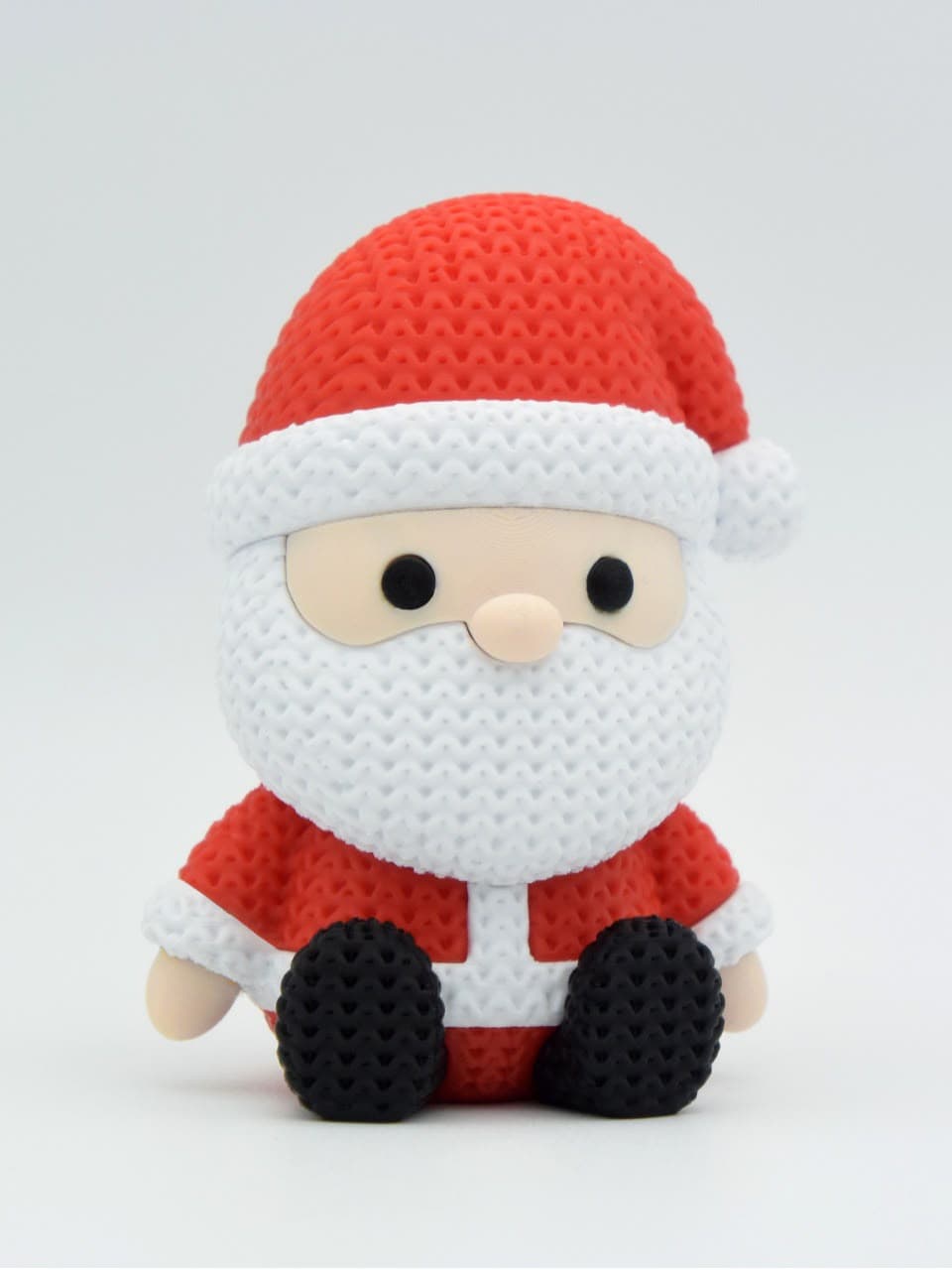 Papa noel tejido
